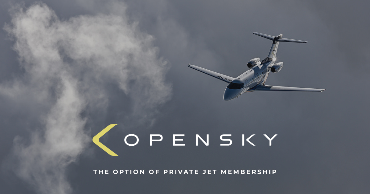 OpenSky(オープンスカイ)｜会員制プライベートジェット